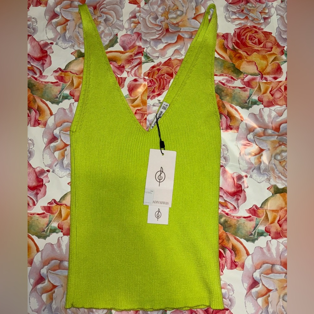 Stradivarius Green Top
